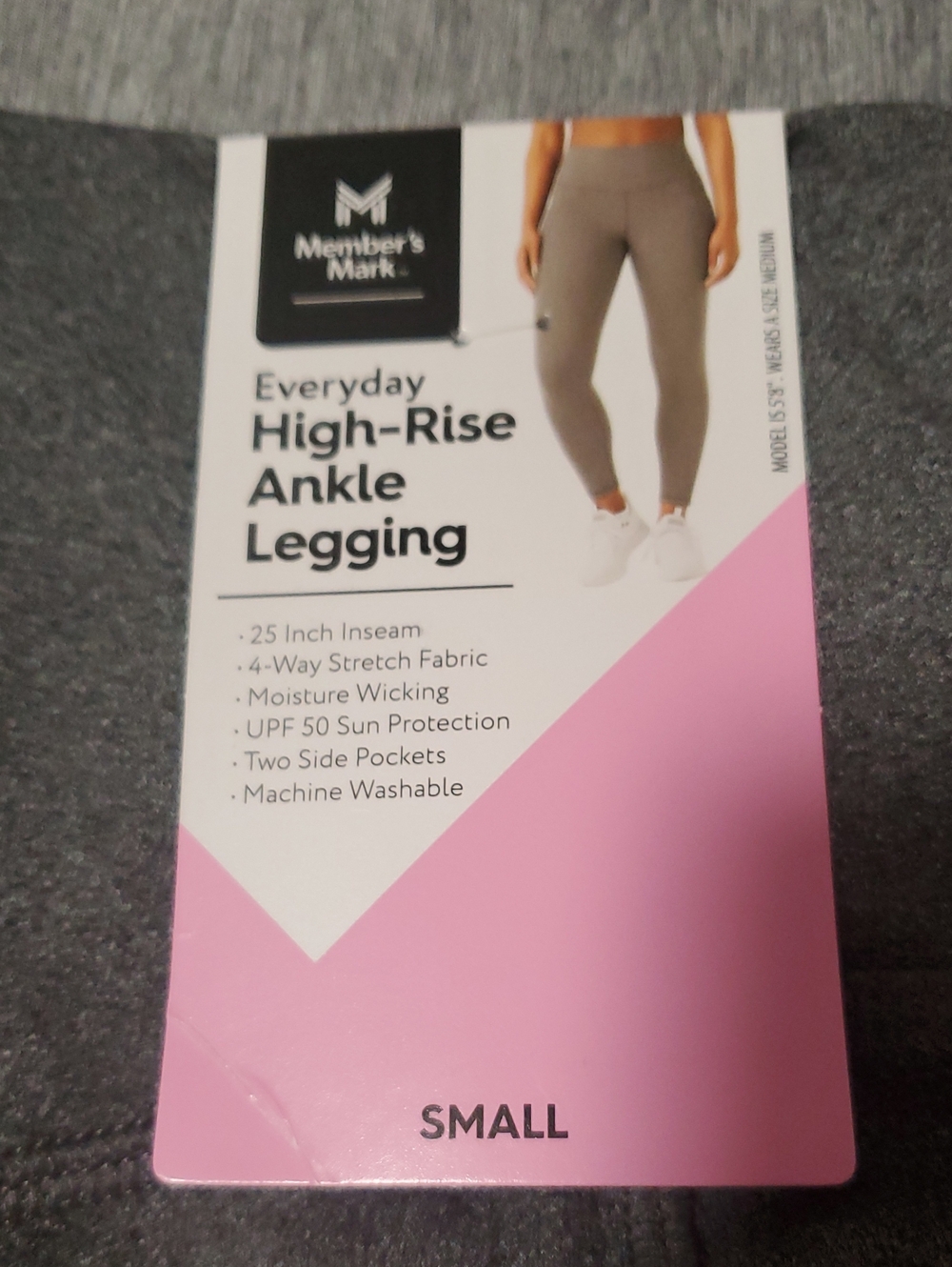 Member's Mark Everyday High-Rise Ankle Legging - Taupe
